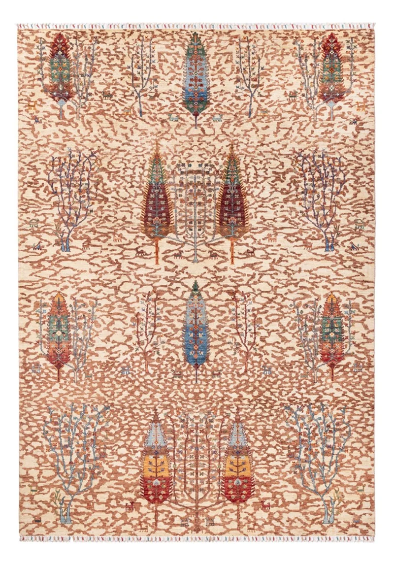 Ariana Teppich 203x297cm - Orientteppich - beige