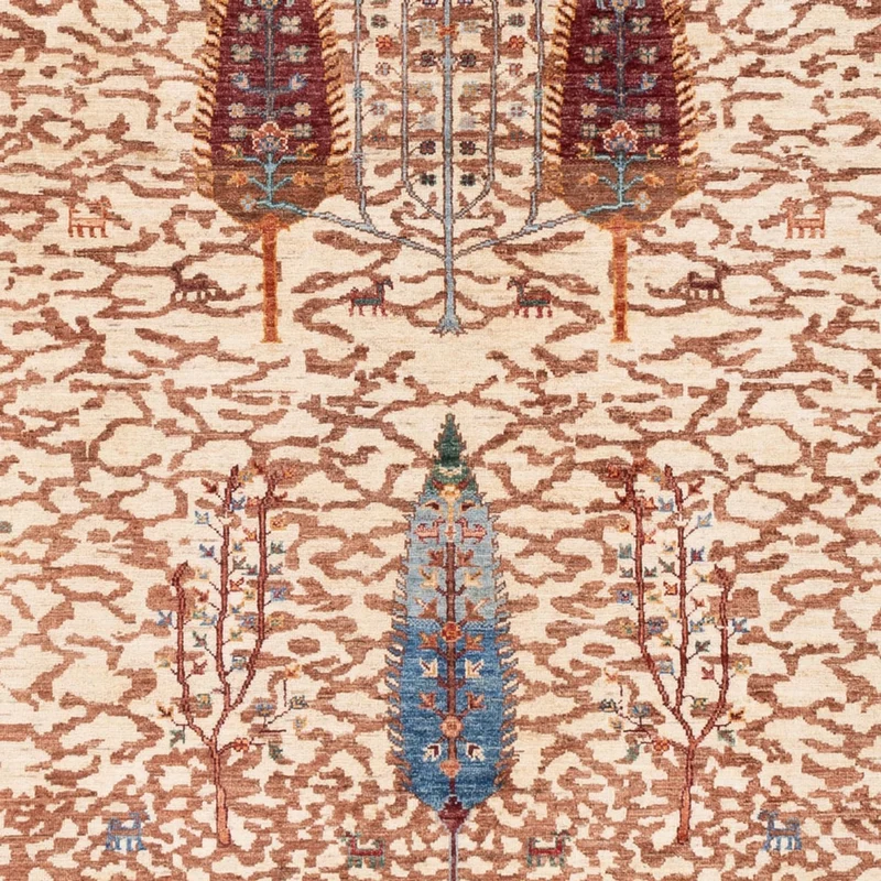 Ariana Teppich 203x297cm - Orientteppich - beige
