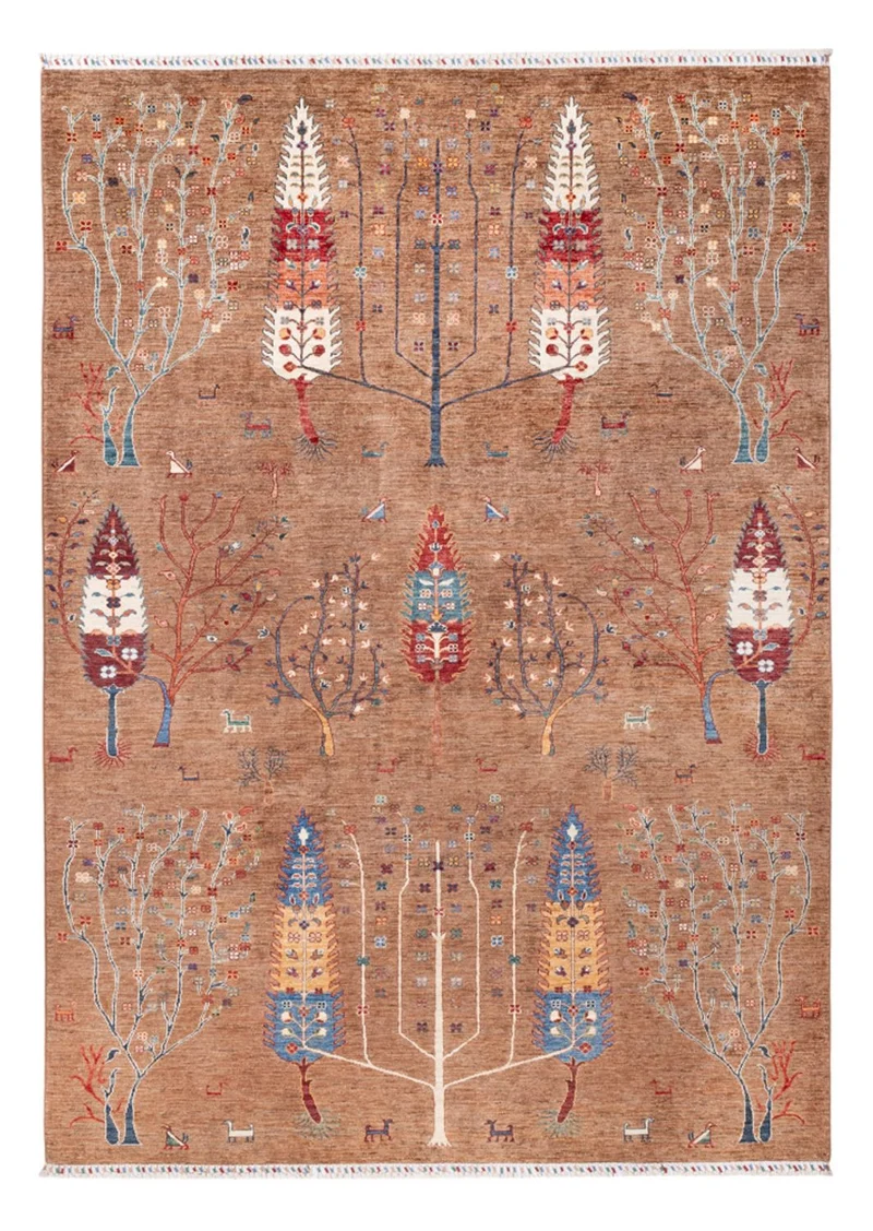 Ariana Teppich 204x288cm - Orientteppich - dunkelbeige