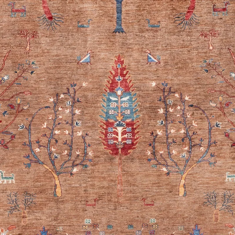Ariana Teppich 204x288cm - Orientteppich - dunkelbeige