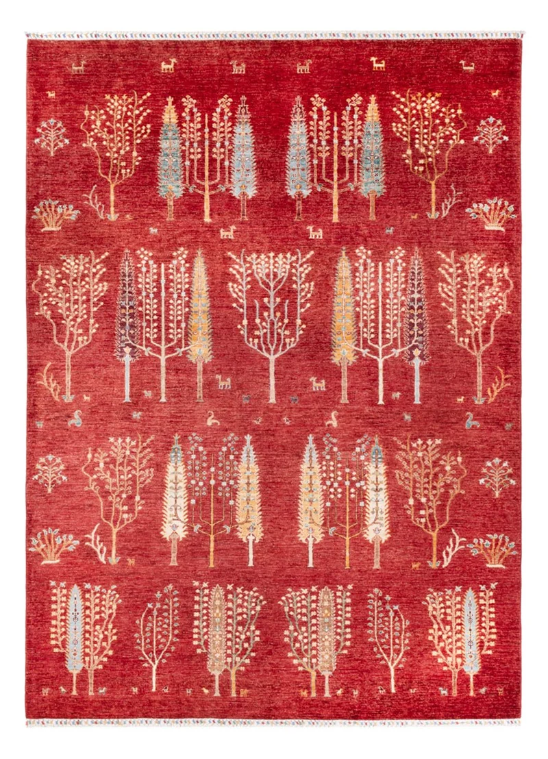 Ariana Teppich 207x289cm - Orientteppich - rot