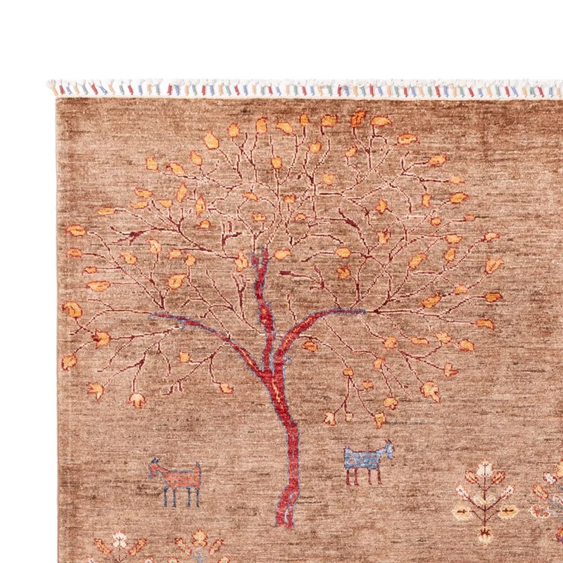 Ariana Teppich 206x298cm - Orientteppich - dunkelbeige