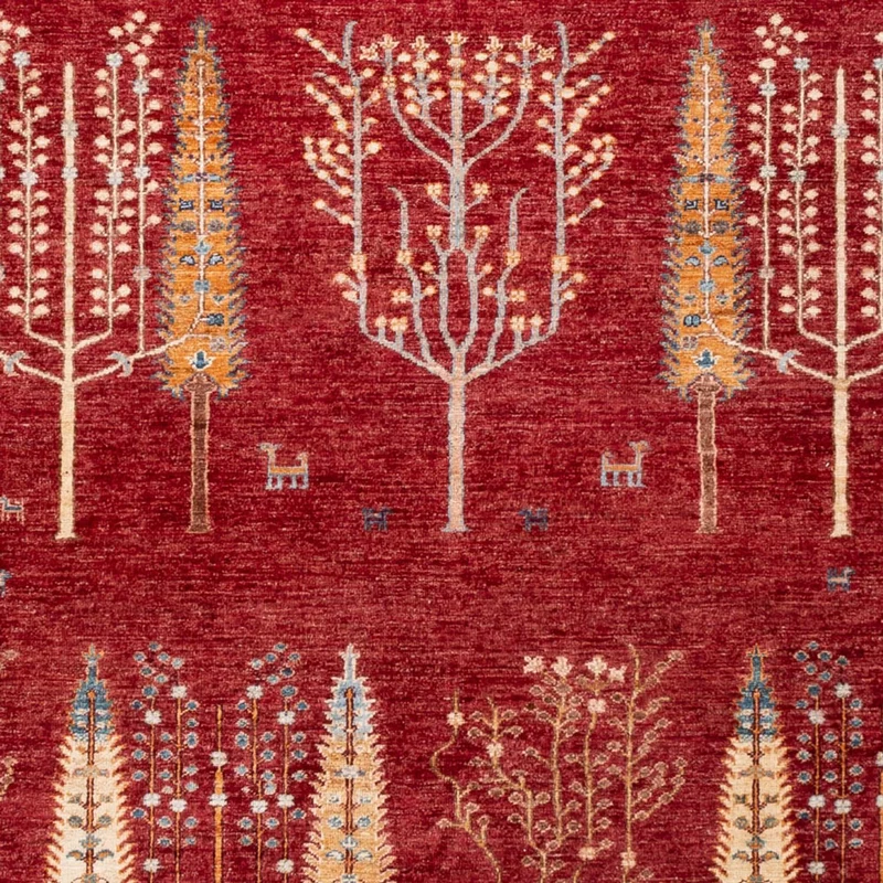 Ariana Teppich 209x284cm - Orientteppich - rot