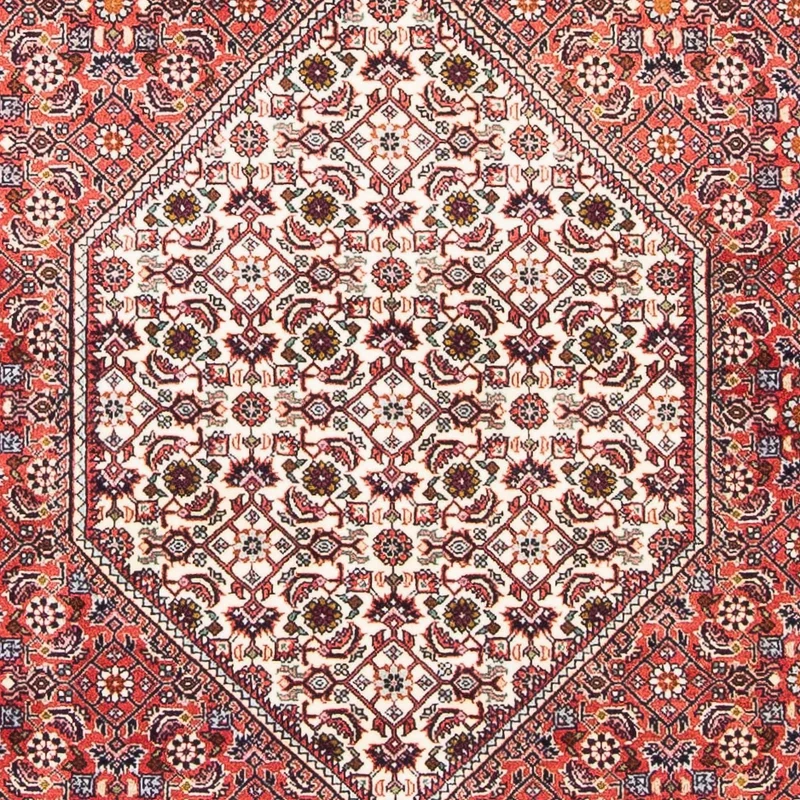 Bidjar Teppich 108x174cm - Perserteppich - hellrot