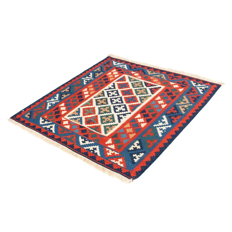 Kelim Fars Teppich 104x105cm - mehrfarbig