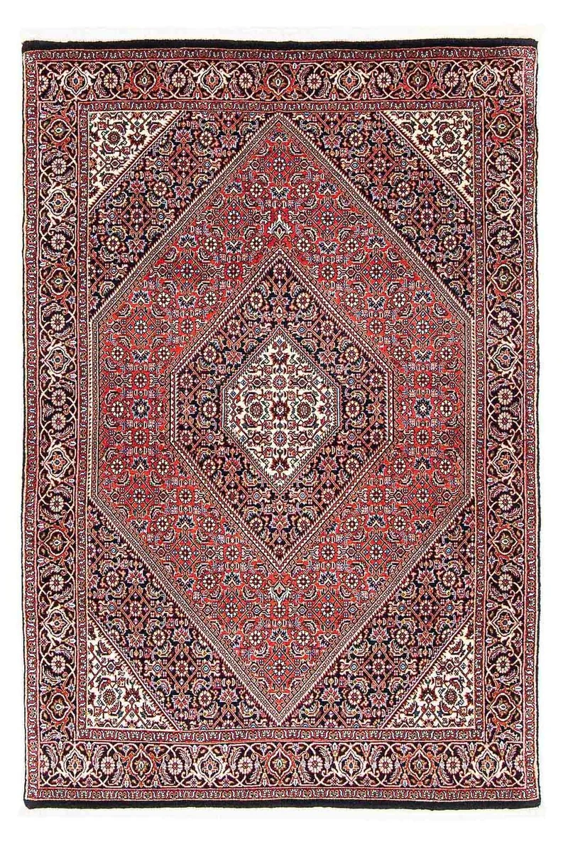 Bidjar Teppich 109x172cm - Perserteppich - hellrot