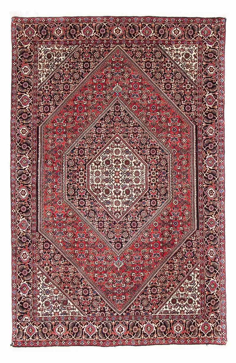 Bidjar Teppich 110x170cm - Perserteppich - rot