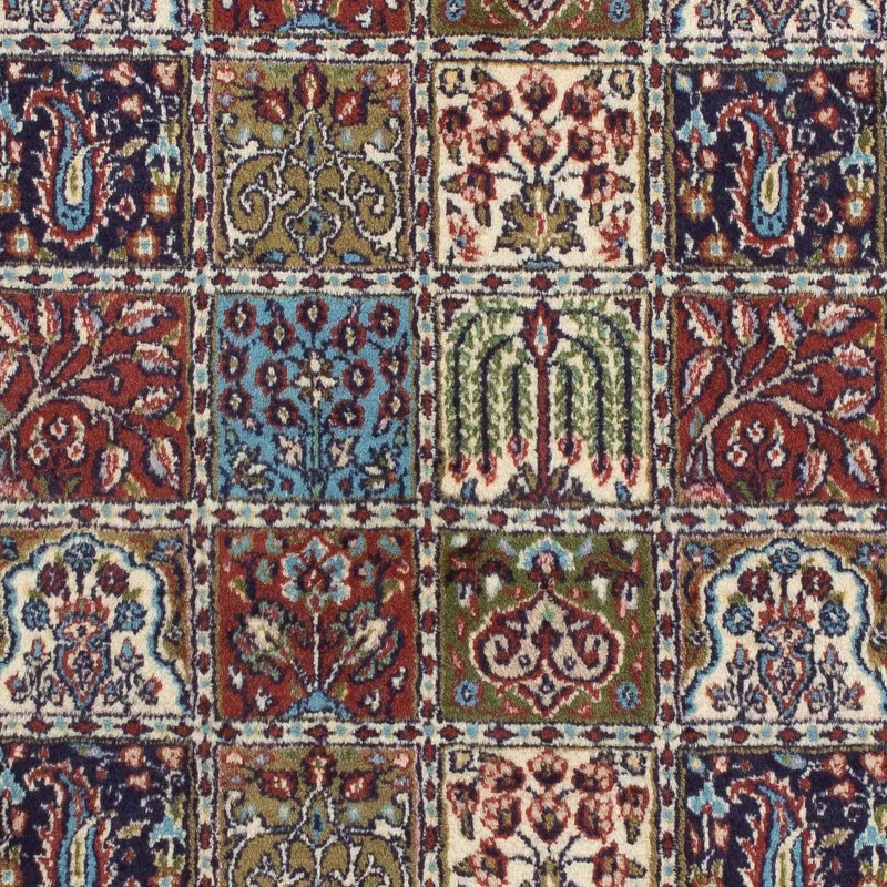 Moud Teppich 100x145cm - Perserteppich - mehrfarbig