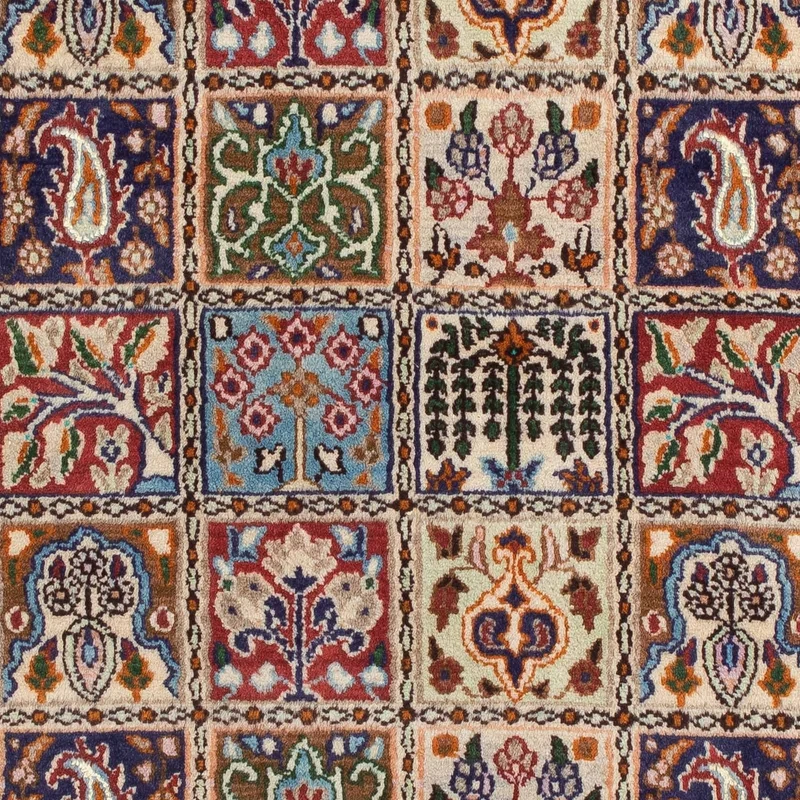 Moud Teppich 94x143cm - Perserteppich - mehrfarbig
