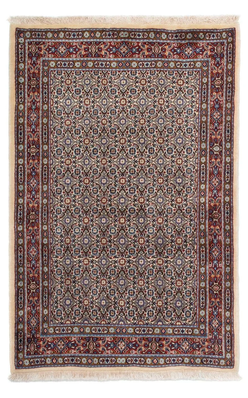 Moud Teppich 98x150cm - Perserteppich - beige