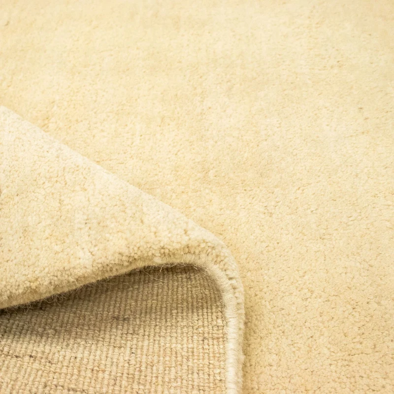 Gabbeh Teppich Indus 100x160cm - Wollteppich - beige