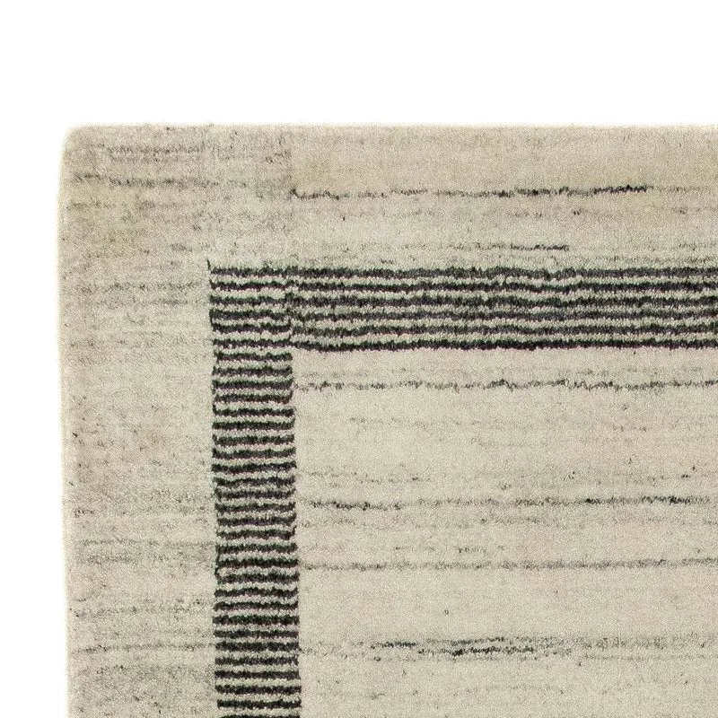 Gabbeh Teppich - Loribaft Perser 70 x 140 cm - grau