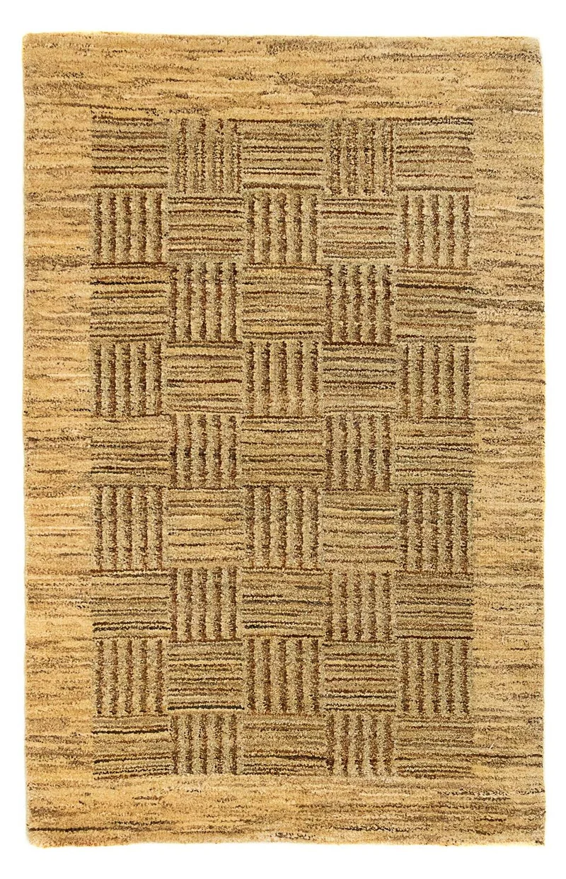 Gabbeh Teppich Indus 60x94cm - Wollteppich - mehrfarbig
