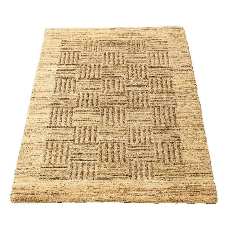 Gabbeh Teppich Indus 60x94cm - Wollteppich - mehrfarbig