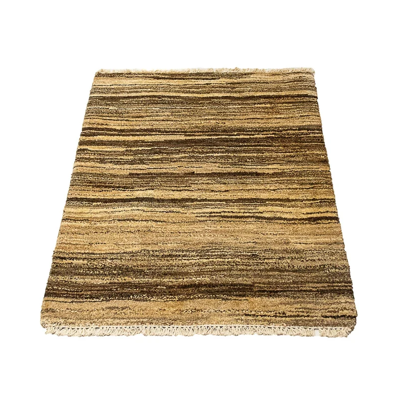 Gabbeh Teppich Indus 64x91cm - Wollteppich - mehrfarbig