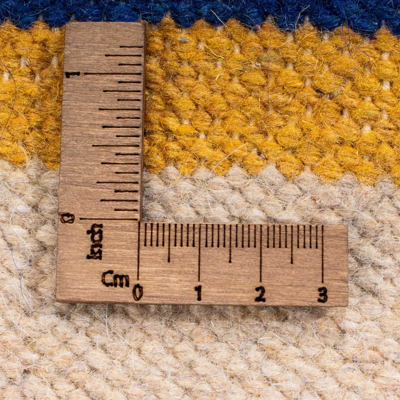 Kelim Modern Teppich 170x240cm - dunkelblau