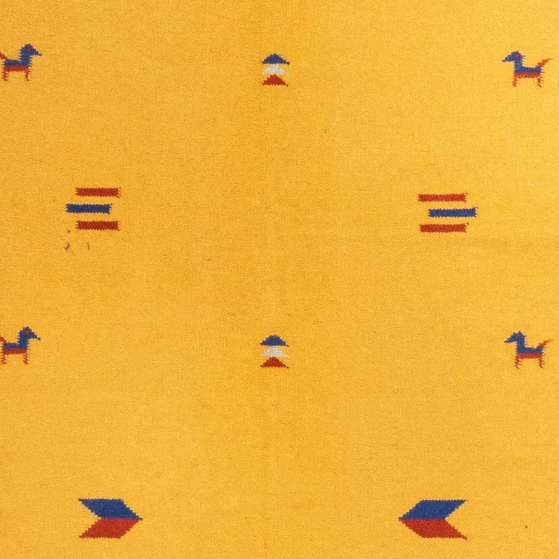 Kelim Modern Teppich 170x240cm - gold