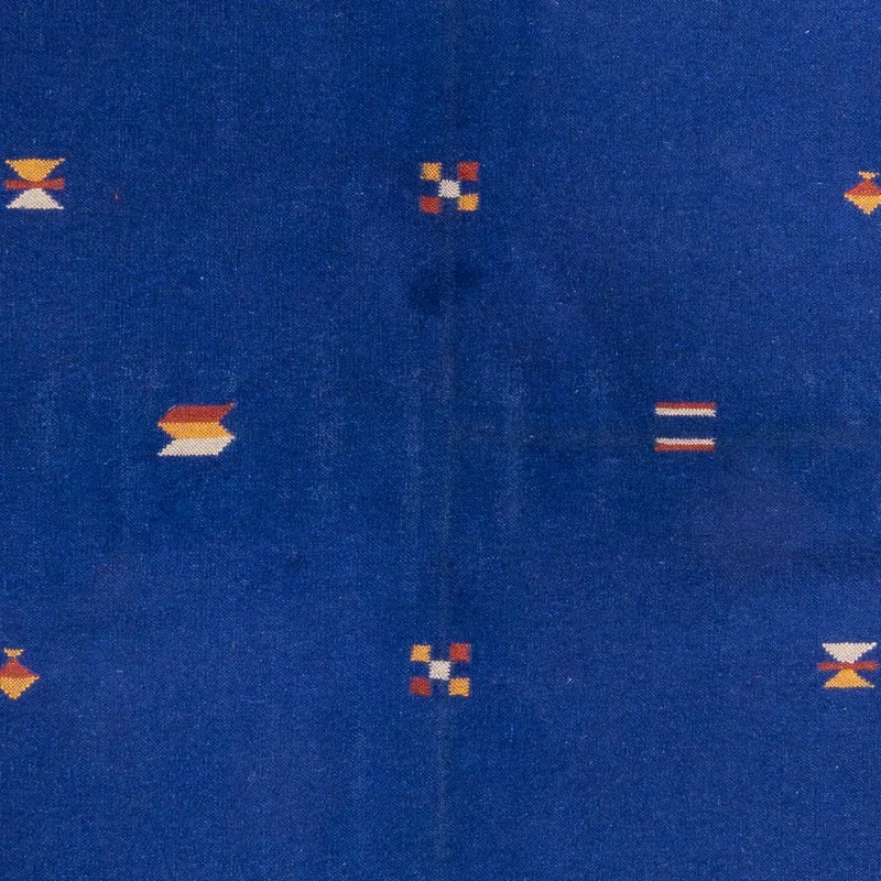 Kelim Teppich - Trendy 170 x 240 cm - dunkelblau