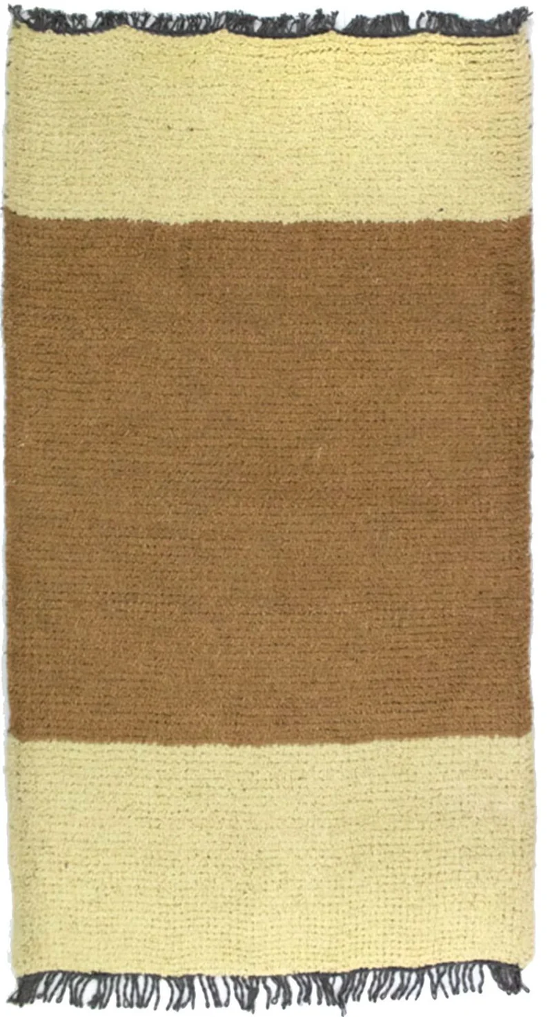 Nepal Teppich 70x140cm - Wollteppich - mehrfarbig