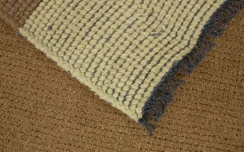 Nepal Teppich 70x140cm - Wollteppich - mehrfarbig