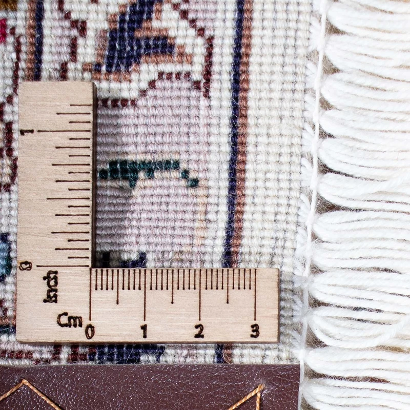 Täbriz - 50 Raj Teppich 149x200cm - Perserteppich - beige