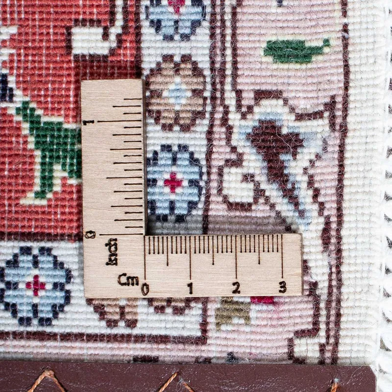 Täbriz - 50 Raj Teppich 151x198cm - Perserteppich - beige