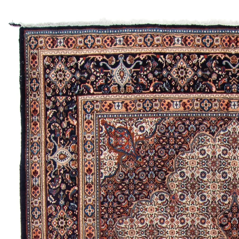 Moud Teppich 206x298cm - Perserteppich - dunkelblau