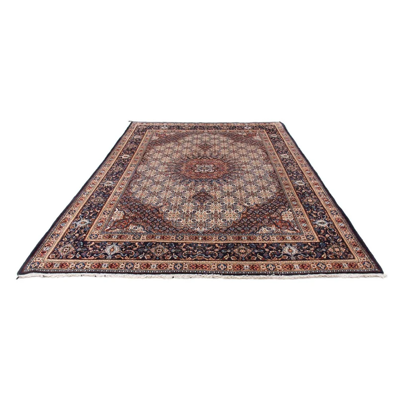 Moud Teppich 206x298cm - Perserteppich - dunkelblau