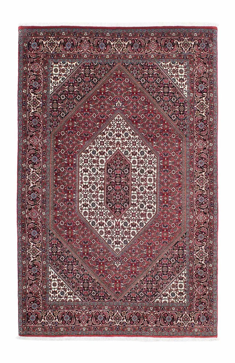 Bidjar Teppich 130x200cm - Perserteppich - hellrot