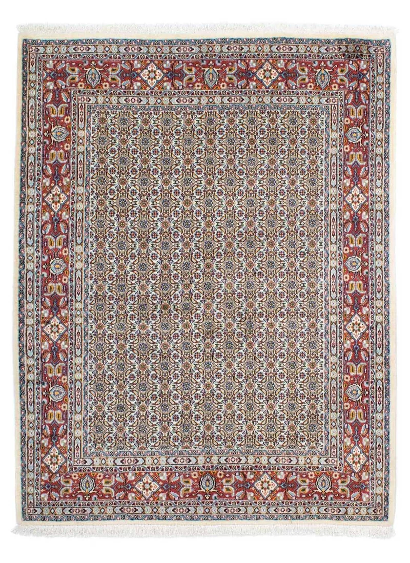 Moud Teppich 150x192cm - Perserteppich - beige