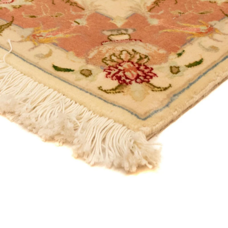 Täbriz - 50 Raj Teppich 104x151cm - Perserteppich - beige