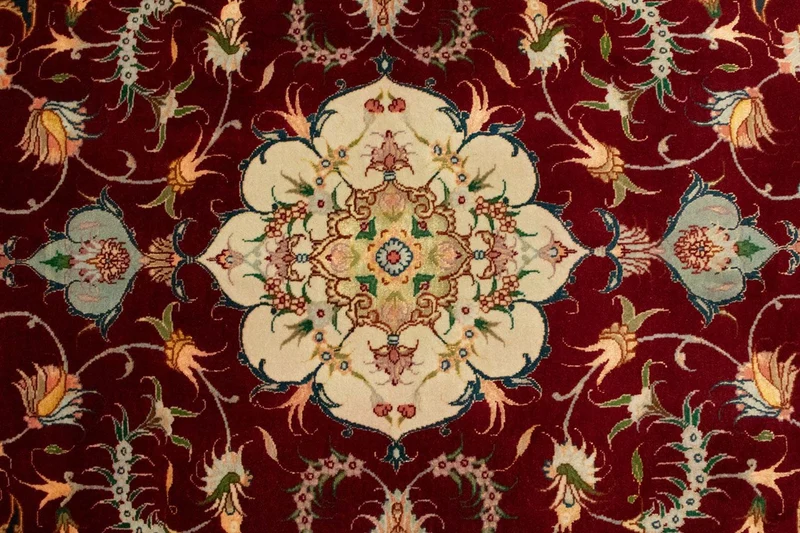 Täbriz - 50 Raj Teppich 101x150cm - Perserteppich