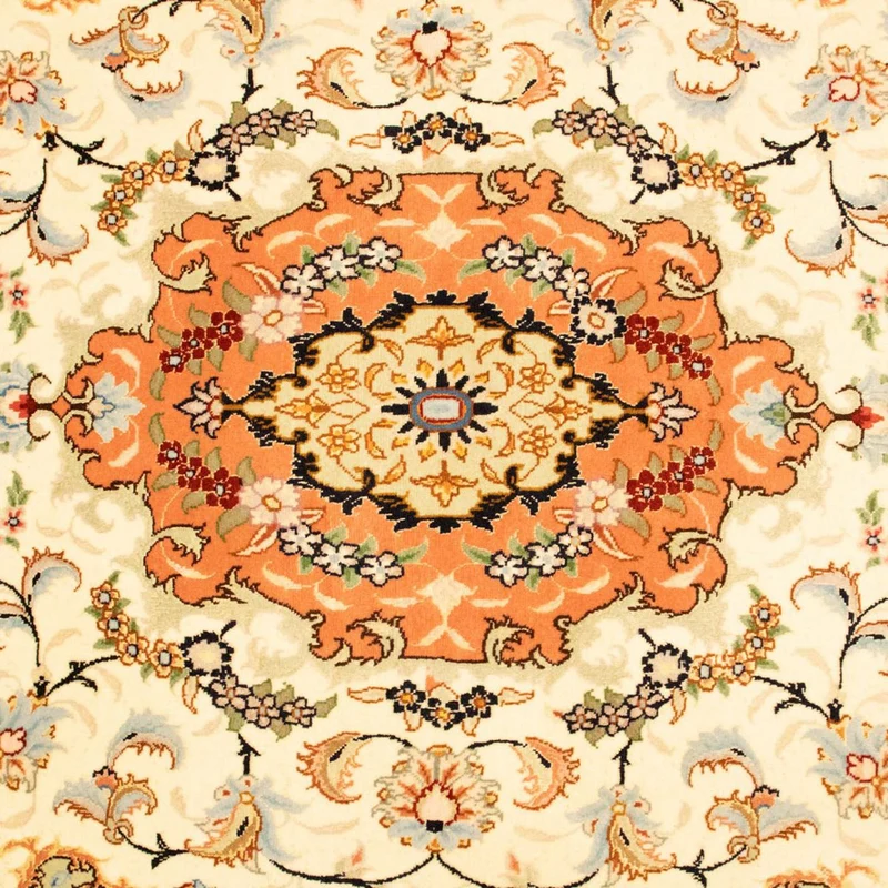 Täbriz - 50 Raj Teppich 101x157cm - Perserteppich