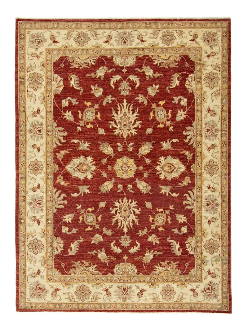 Farahan Teppich 150x201cm - Perserteppich - rot
