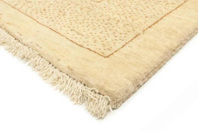 Gabbeh Persisch Teppich 121x174cm - Perserteppich Wollteppich - beige