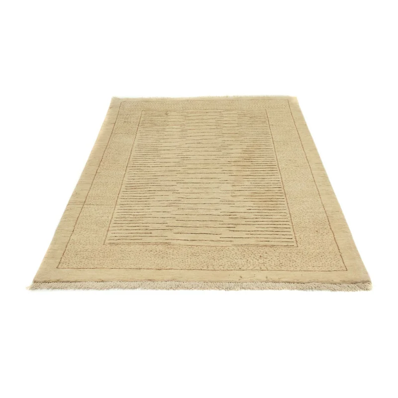 Gabbeh Persisch Teppich 121x174cm - Perserteppich Wollteppich - beige