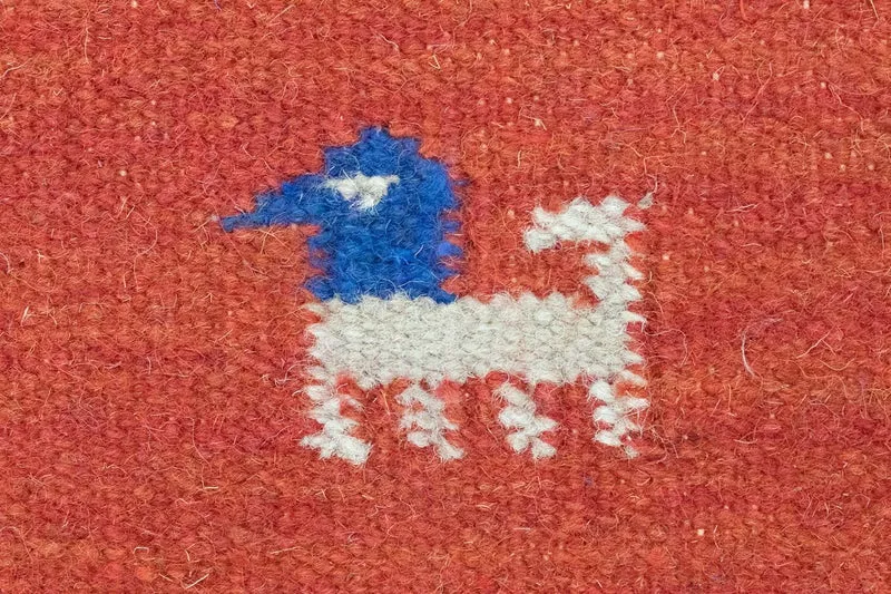 Kelim Modern Teppich 140x200cm - orange