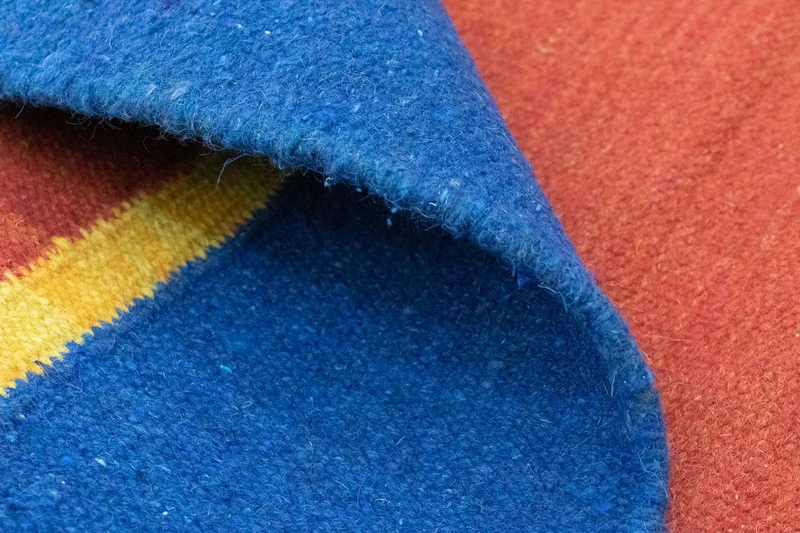 Kelim Modern Teppich 140x200cm - orange