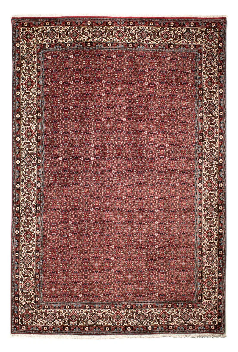Bidjar Teppich 203x290cm - Perserteppich - dunkelrot