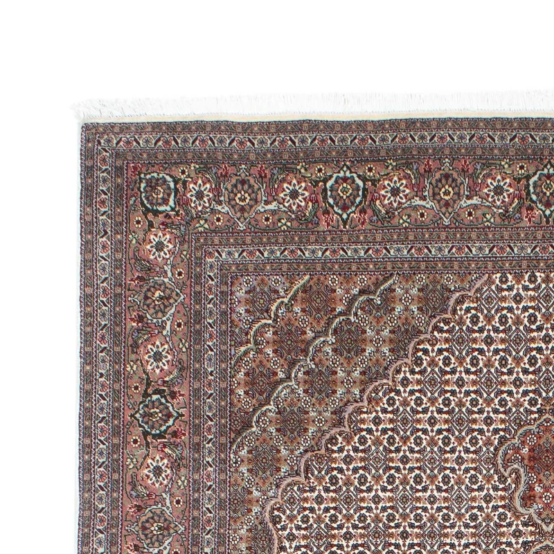 Täbriz Teppich 153x212cm - Perserteppich - hellbraun