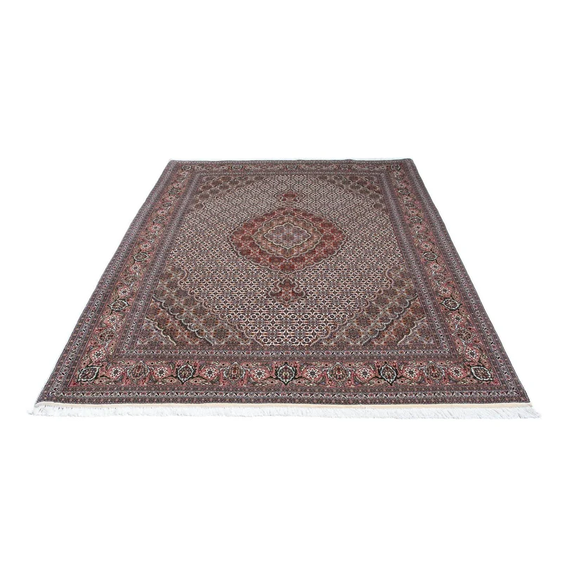 Täbriz Teppich 153x212cm - Perserteppich - hellbraun
