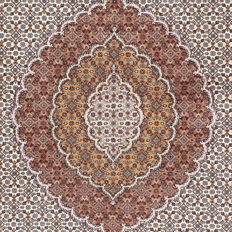 Täbriz Teppich 151x202cm - Perserteppich - beige