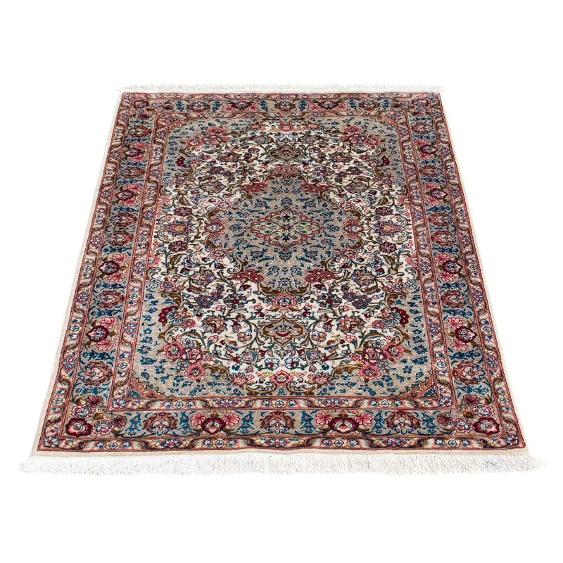 Ghom Teppich 80x120cm - Perserteppich - mehrfarbig