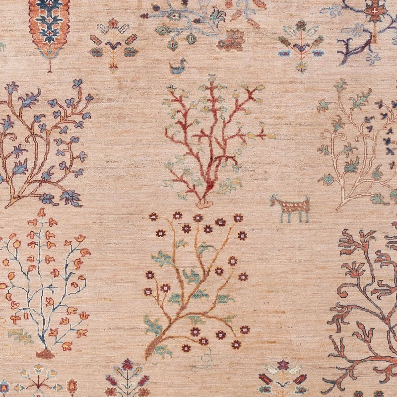 Ariana Teppich 206x293cm - Orientteppich - beige