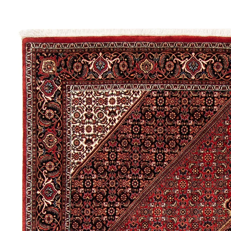 Bidjar Teppich 171x240cm - Perserteppich - dunkelrot