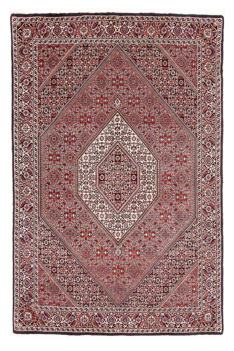 Bidjar Teppich 110x176cm - Perserteppich - hellrot