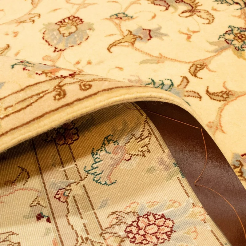 Täbriz - 50 Raj Teppich 100x149cm - Perserteppich - beige