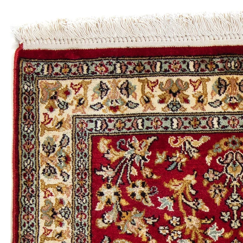 Kaschmar Teppich 62x89cm - Orientteppich - dunkelrot
