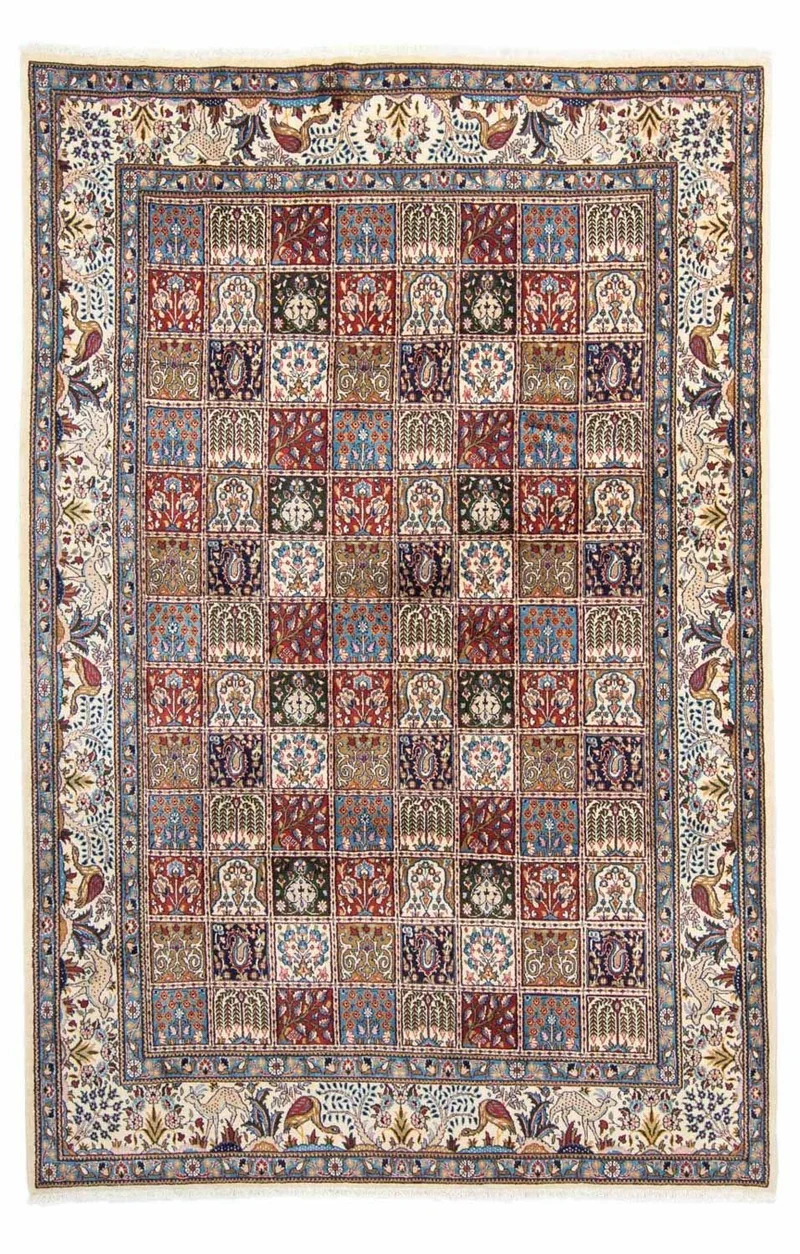 Moud Teppich 198x298cm - Perserteppich - beige