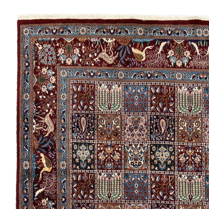 Moud Teppich 243x340cm - Perserteppich - dunkelrot